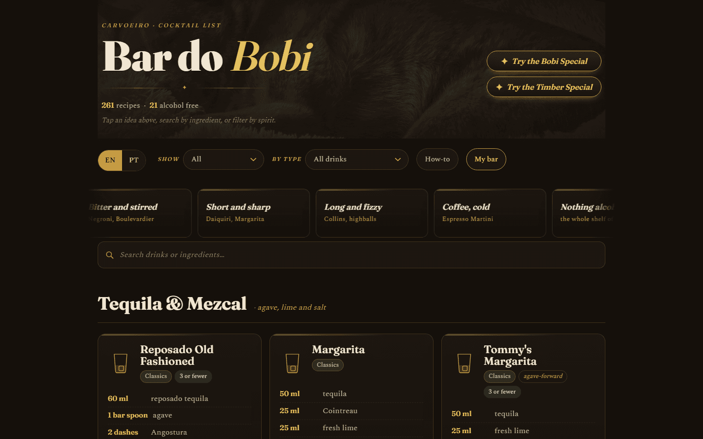 Bar do Bobi on a laptop