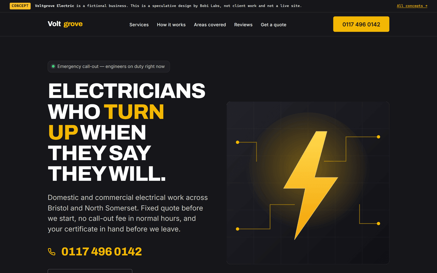Voltgrove Electric, a speculative concept design